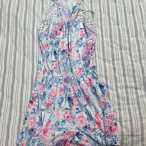 Red white and blue Lilly romper!